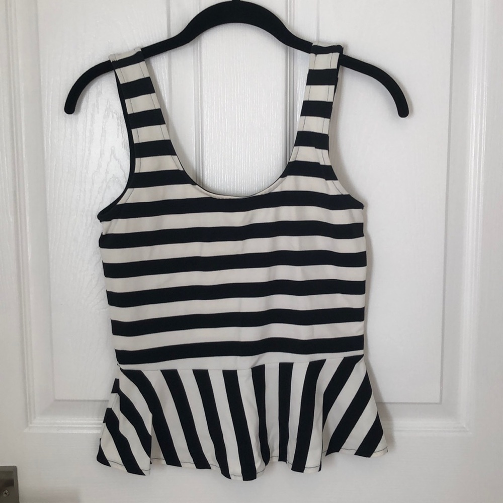 Bebe Peplum Tank